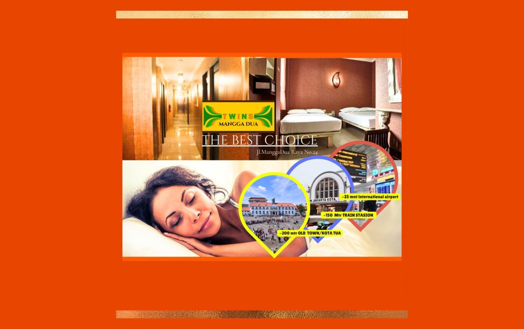 Twins Hotel Jakarta Ngoại thất bức ảnh