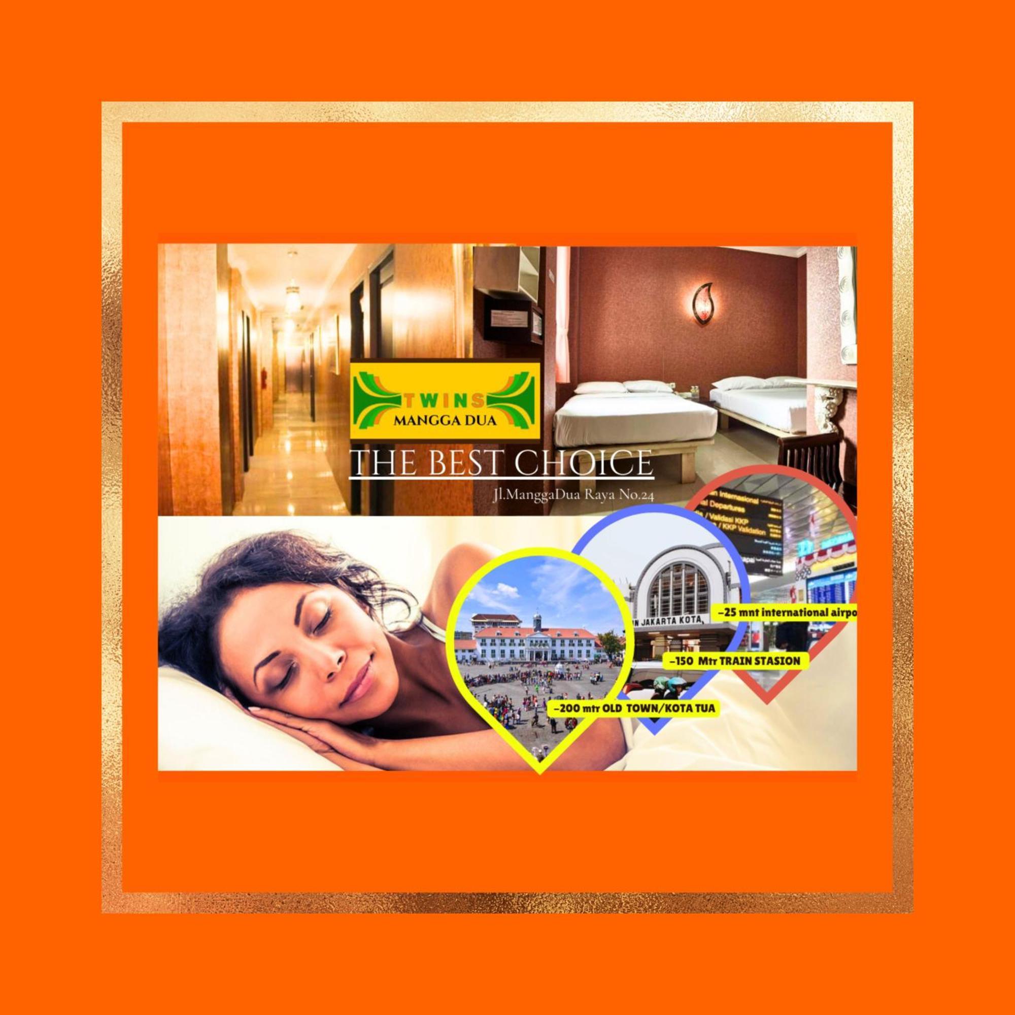 Twins Hotel Jakarta Ngoại thất bức ảnh