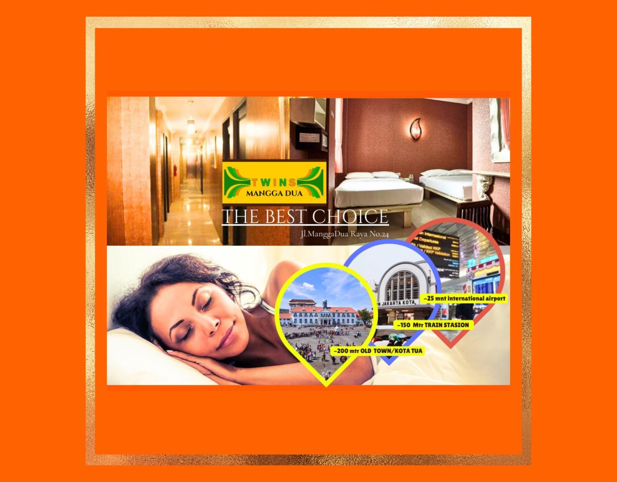 Twins Hotel Jakarta Ngoại thất bức ảnh